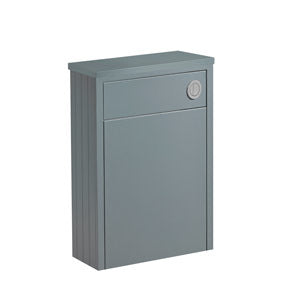 Tavistock Lansdown 568mm Back to Wall WC Unit & Worktop - Matt Mineral Blue