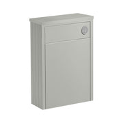 Tavistock Lansdown 568mm Back to Wall WC Unit & Worktop - Matt Pebble Grey