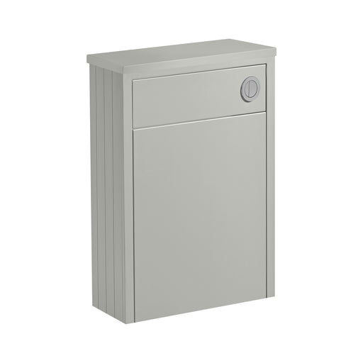 Tavistock Lansdown 568mm Back to Wall WC Unit & Worktop - Matt Pebble Grey