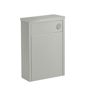 Tavistock Lansdown 568mm Back to Wall WC Unit & Worktop - Matt Pebble Grey