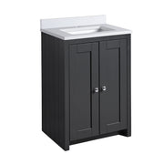 Tavistock Lansdown 600mm Undermount Basin Unit - Matt Black