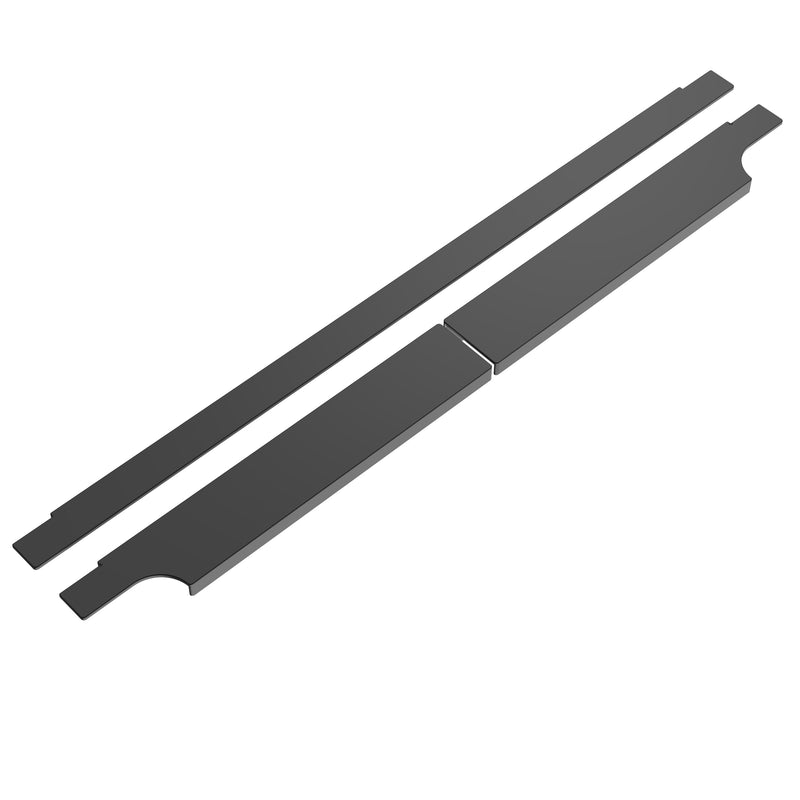 Tavistock Match Handles & Back to Wall Trim for 1000mm Unit - Black