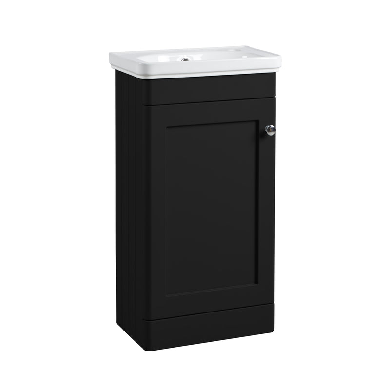 Tavistock Marston 450mm Cloakroom Unit - Matt Black