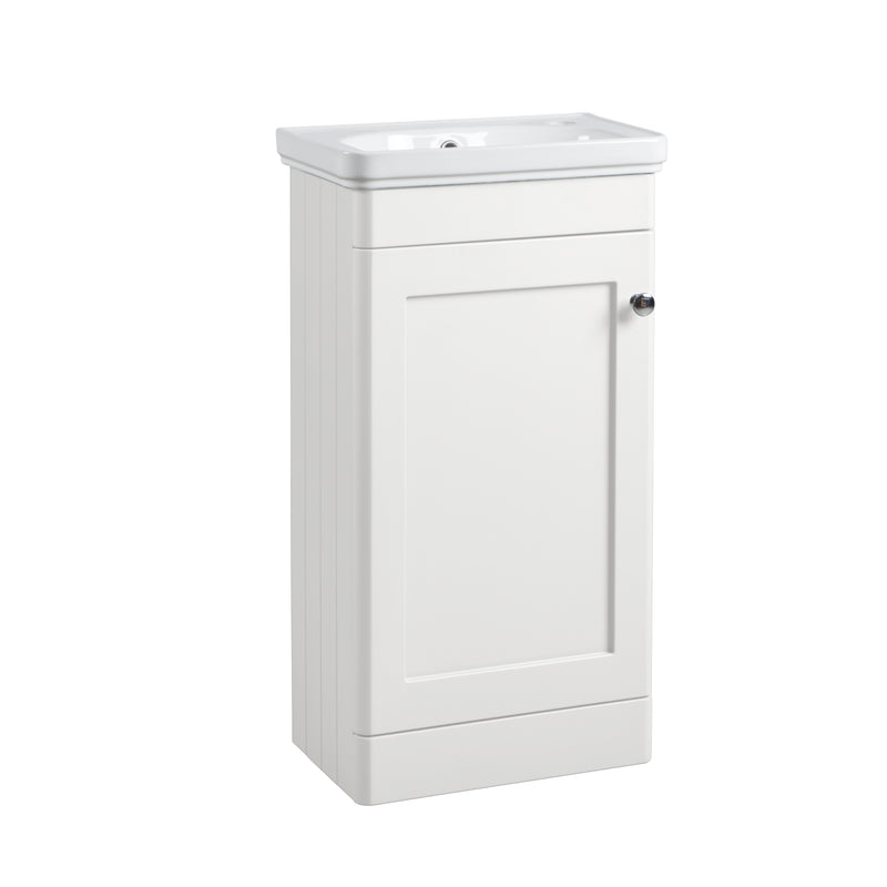 Tavistock Marston 450mm Cloakroom Unit - Matt Paper White