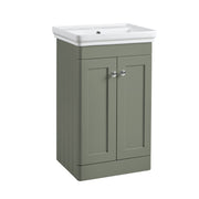 Tavistock Marston 500mm Freestanding Unit - Matt Laurel Green