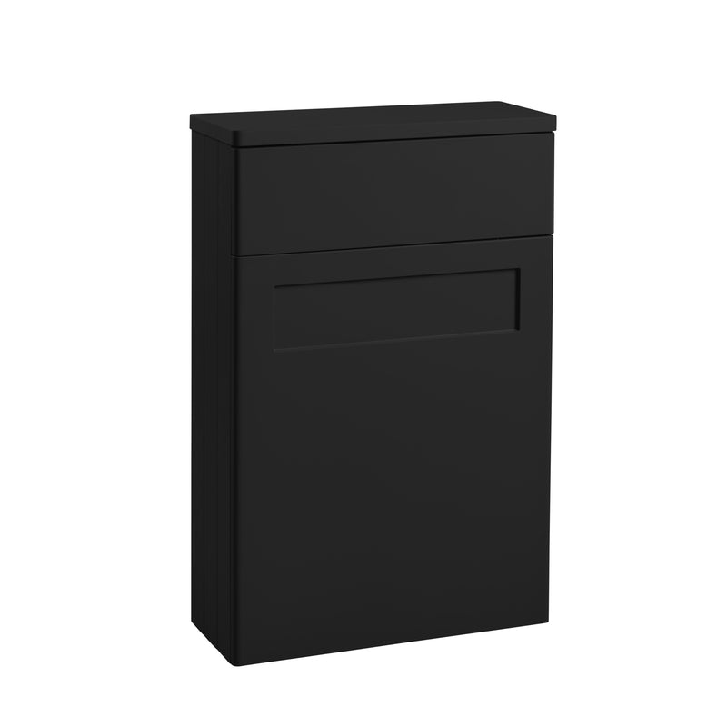 Tavistock Marston Back To Wall WC Unit & Worktop - Matt Black