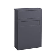 Tavistock Marston Back To Wall WC Unit & Worktop - Matt Dark Grey