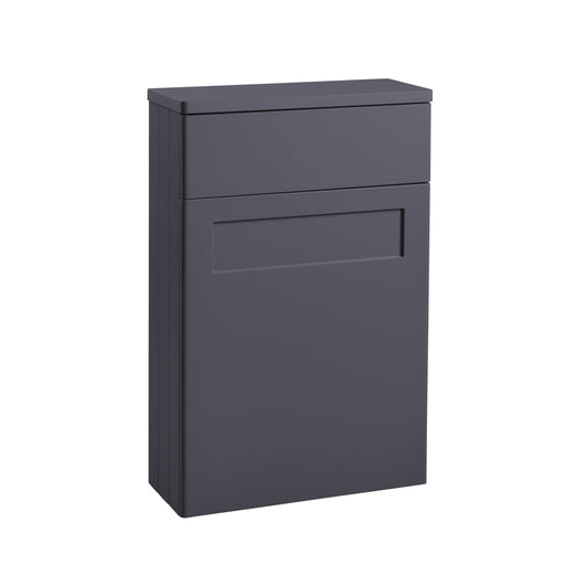 Tavistock Marston Back To Wall WC Unit & Worktop - Matt Dark Grey