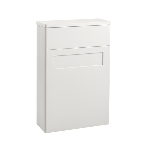 Tavistock Marston Back To Wall WC Unit & Worktop - Matt Paper White
