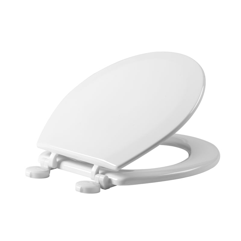 Tavistock Meridian Moulded Wood Toilet Seat - Gloss White
