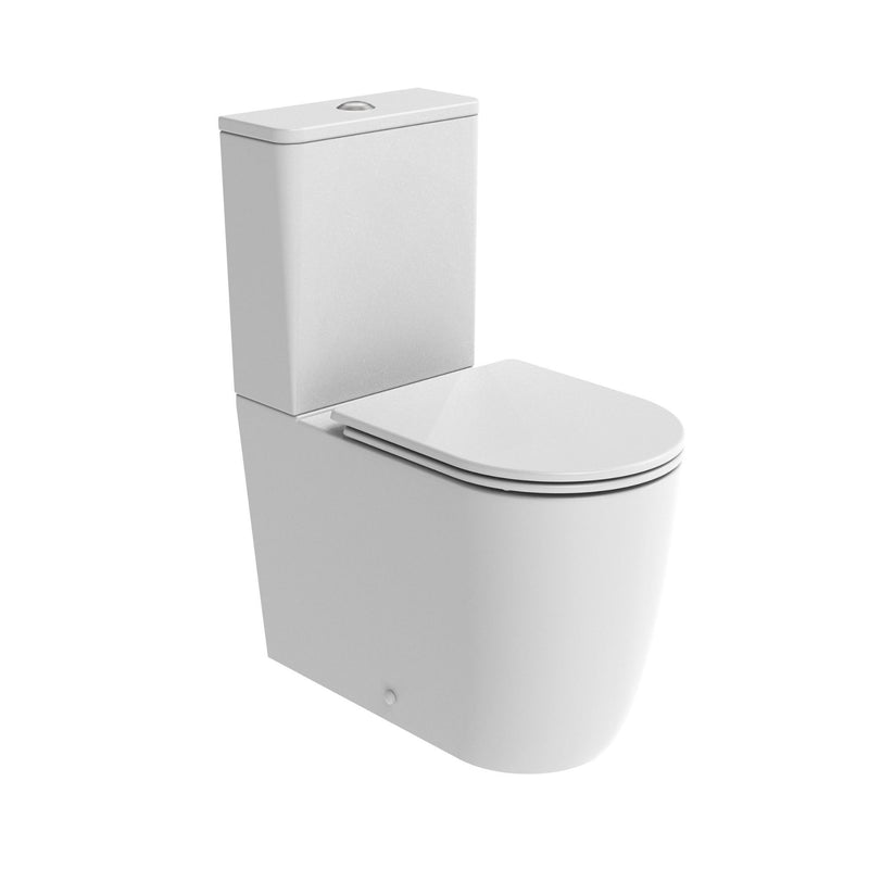 Tavistock Compass Round Fully Enclosed Close Coupled WC Pan
