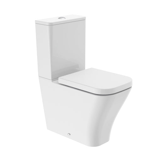 Tavistock Cadence Square Fully Enclosed Close Coupled WC Pan - White