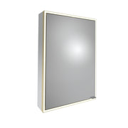 Tavistock Portrait 500mm Single Door Mirror Cabinet - Brushed Brass