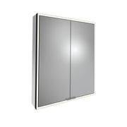 Tavistock Portrait 600mm Double Door Mirror Cabinet - Black