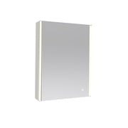 Tavistock Illuminated Colour Matched Mirror Cabinet 500mm Single Door