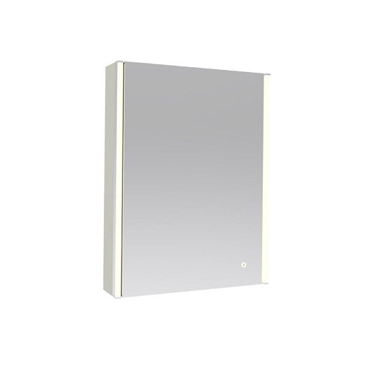 Tavistock Illuminated Colour Matched Mirror Cabinet 500mm Single Door