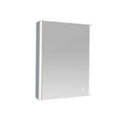 Tavistock Illuminated Colour Matched Mirror Cabinet 500mm Single Door