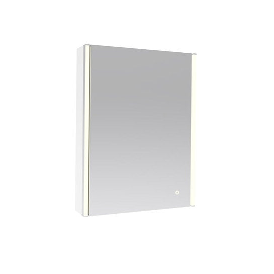 Tavistock Illuminated Colour Matched Mirror Cabinet 500mm Single Door