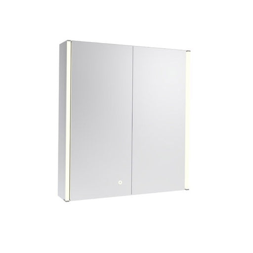 Tavistock Illuminated Colour Matched Mirror Cabinet 600mm Double Door