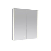 Tavistock Illuminated Colour Matched Mirror Cabinet 600mm Double Door