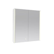 Tavistock Illuminated Colour Matched Mirror Cabinet 600mm Double Door