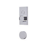 Tavistock Axiom Single Function Push Button Shower System with Smartflow Bath Filler - Chrome