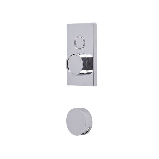 Tavistock Axiom Single Function Push Button Shower System with Smartflow Bath Filler - Chrome