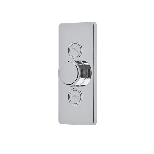 Tavistock Axiom Dual Function Push Button Concealed Shower Valve - Chrome