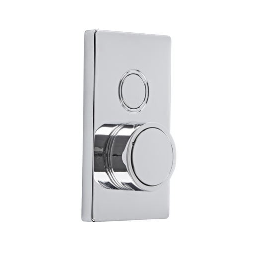 Tavistock Axiom Single Function Push Button Concealed Shower Valve - Chrome