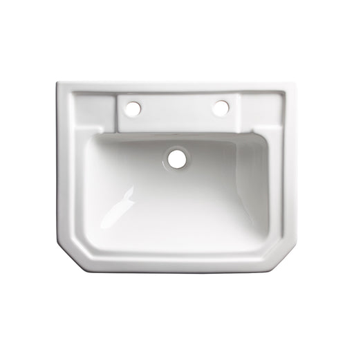 Tavistock Vitoria 550mm Semi-Countertop Basin - 2 Tap Holes