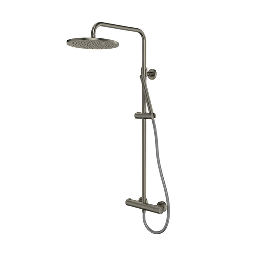Tavistock Cohort Thermostatic Bar Shower System - Gunmetal