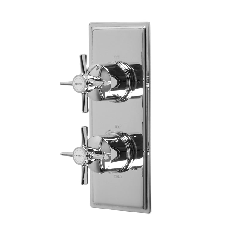 Tavistock Cheltenham Dual Function Concealed Shower Valve - Chrome