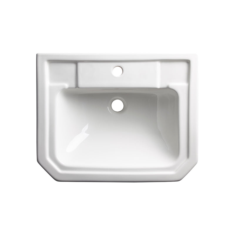 Tavistock Vitoria 550mm Semi-Countertop Basin - 1 Tap Hole