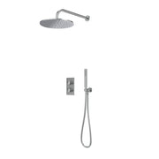 Tavistock Cohort Dual Function Concealed Shower System with Overhead Shower - Chrome