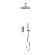 Tavistock Cohort Dual Function Shower System with Ceiling Mounted Head - Chrome