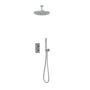 Tavistock Cohort Dual Function Shower System with Ceiling Mounted Head - Chrome