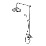 Tavistock Lansdown Dual Function Shower System with Overhead Shower & Handset - Chrome