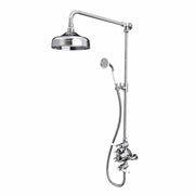 Tavistock Lansdown Dual Function Shower System with Overhead Shower & Handset - Chrome