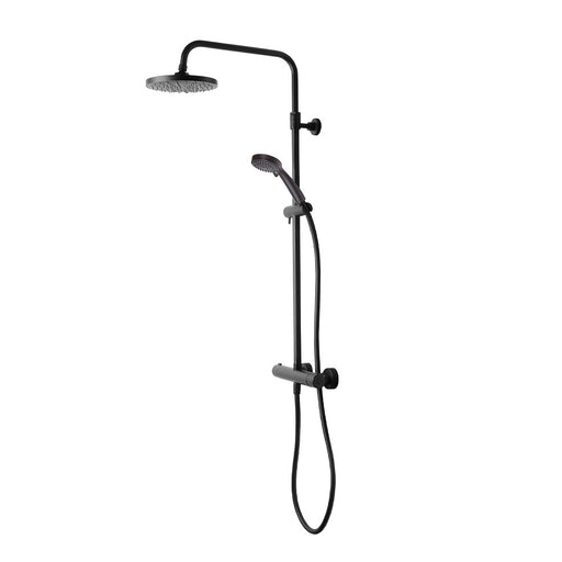 Tavistock Merit Dual Function Thermostatic Bar Shower System - Black