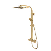 Tavistock Index Dual Function Thermostatic Bar Shower System - Brushed Brass