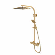 Tavistock Index Dual Function Thermostatic Bar Shower System - Brushed Brass