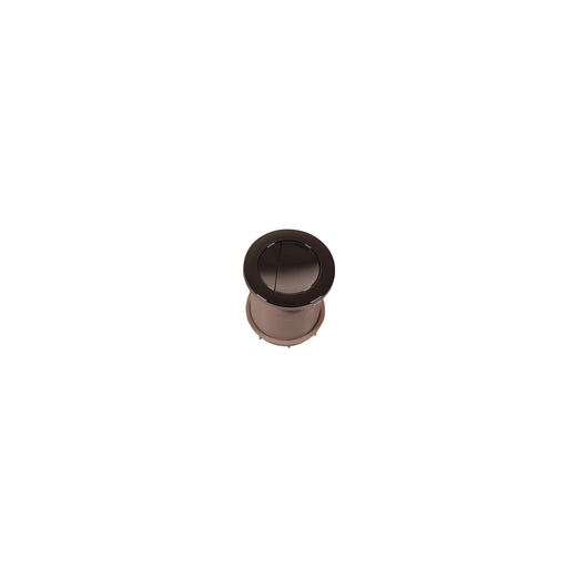 Tavistock Concealed Cistern Round Dual Flush Button 75mm - Chrome