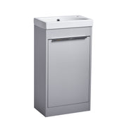 Tavistock Sequence 450mm Cloakroom Unit - Gloss Light Grey