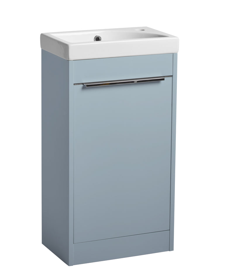 Tavistock Sequence 450mm Cloakroom Unit - Matt Mineral Blue