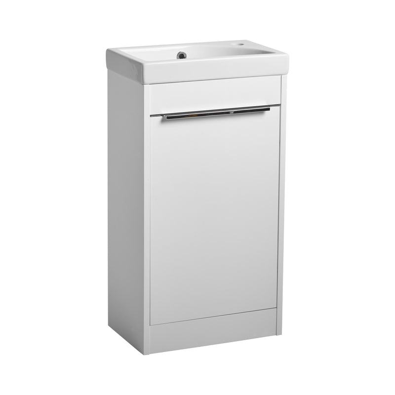 Tavistock Sequence 450mm Cloakroom Unit - Gloss White