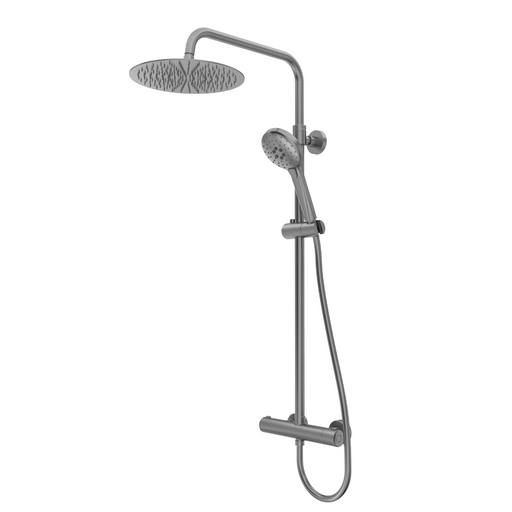 Tavistock Quantum Dual Function Thermostatic Bar Shower System - Gunmetal