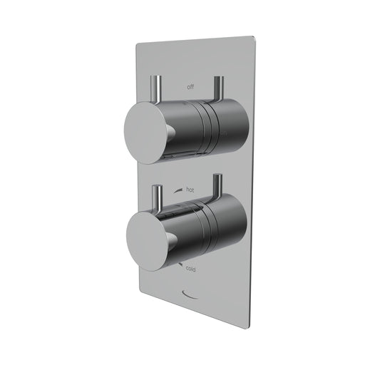Tavistock Quantum Dual Function Thermostatic Shower Valve - Chrome