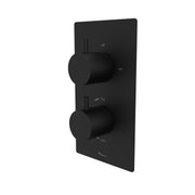 Tavistock Quantum Dual Function Thermostatic Shower Valve - Black