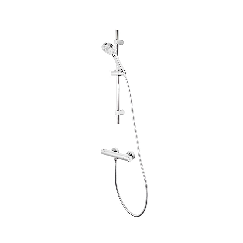 Tavistock Quantum Single Function Thermostatic Bar Shower System - Chrome