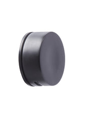 Tavistock Round Overflow Bath Filler with Click Waste - Black